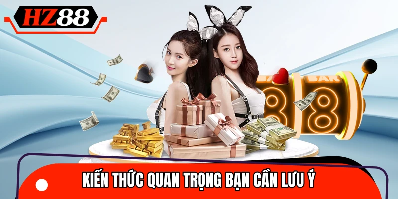 Các vấn đề cần chú ý trong quá trình tham gia HZ88