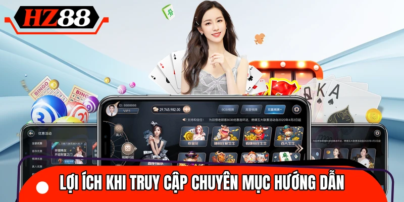 Những giá trị nhận được khi truy cập chuyên mục hướng dẫn